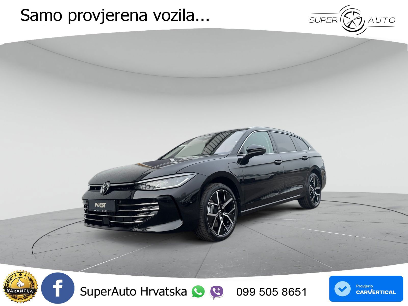 Volkswagen Passat Variant 1.5 TSI (204 KS) eHybrid DSG Elegance LED+GR SJED+ACC