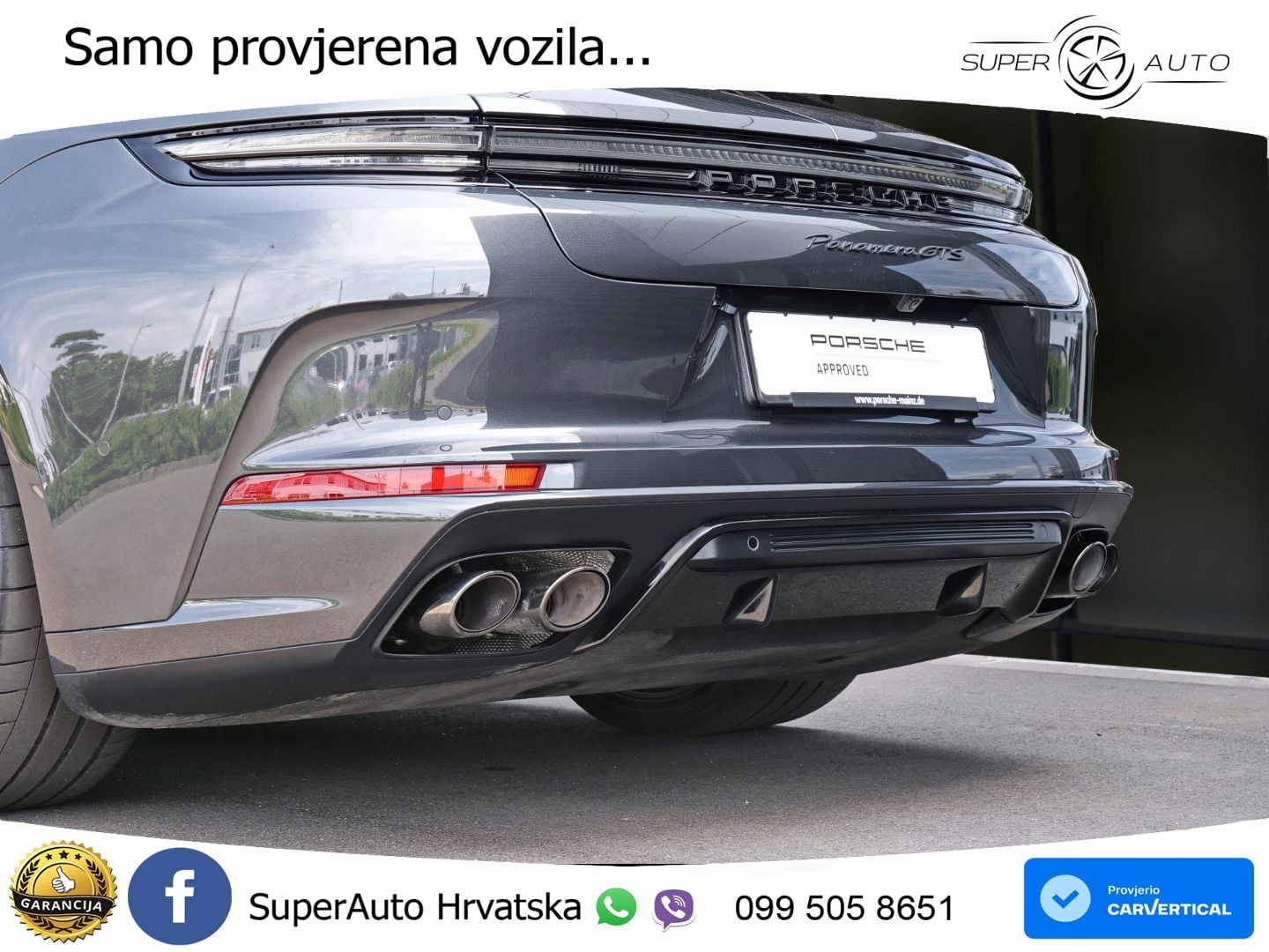 Porsche Panamera GTS 4.0 V8 (500 KS) PDK ACC+HEAD+4xGR SJED+360+PANO