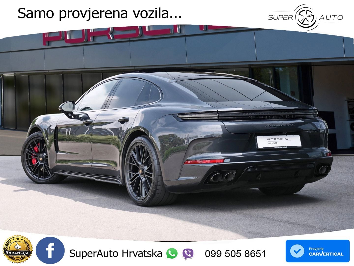 Porsche Panamera GTS 4.0 V8 (500 KS) PDK ACC+HEAD+4xGR SJED+360+PANO