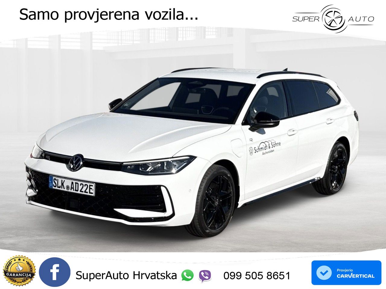 Volkswagen Passat Variant 1.5 TSI (272 KS) eHybrid DSG R-Line LED+GR SJED+ACC