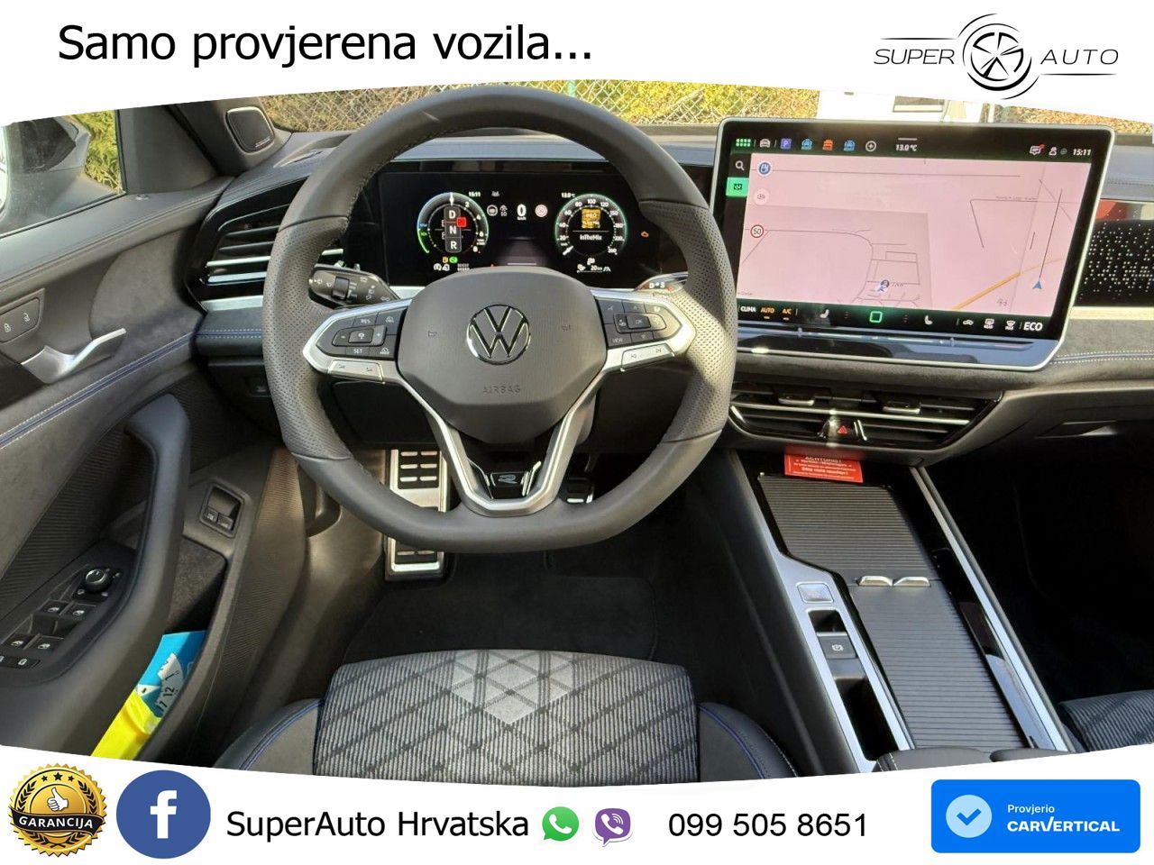 Volkswagen Passat Variant 1.5 TSI (272 KS) eHybrid DSG R-Line LED+GR SJED+ACC