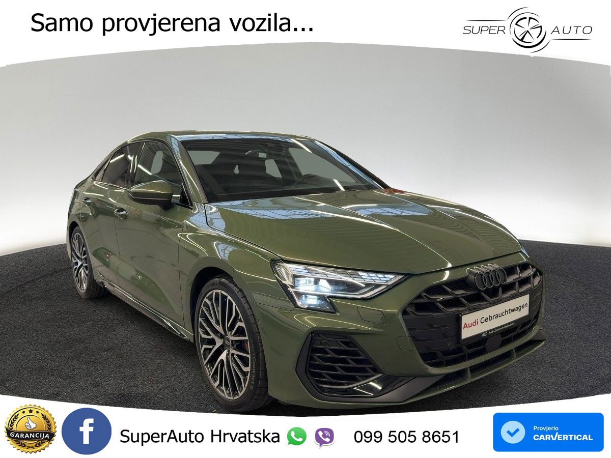 Audi S3 Limuzina 2.0 TFSI (333 KS) quattro S tronic MATRIX+GR SJED+KAM