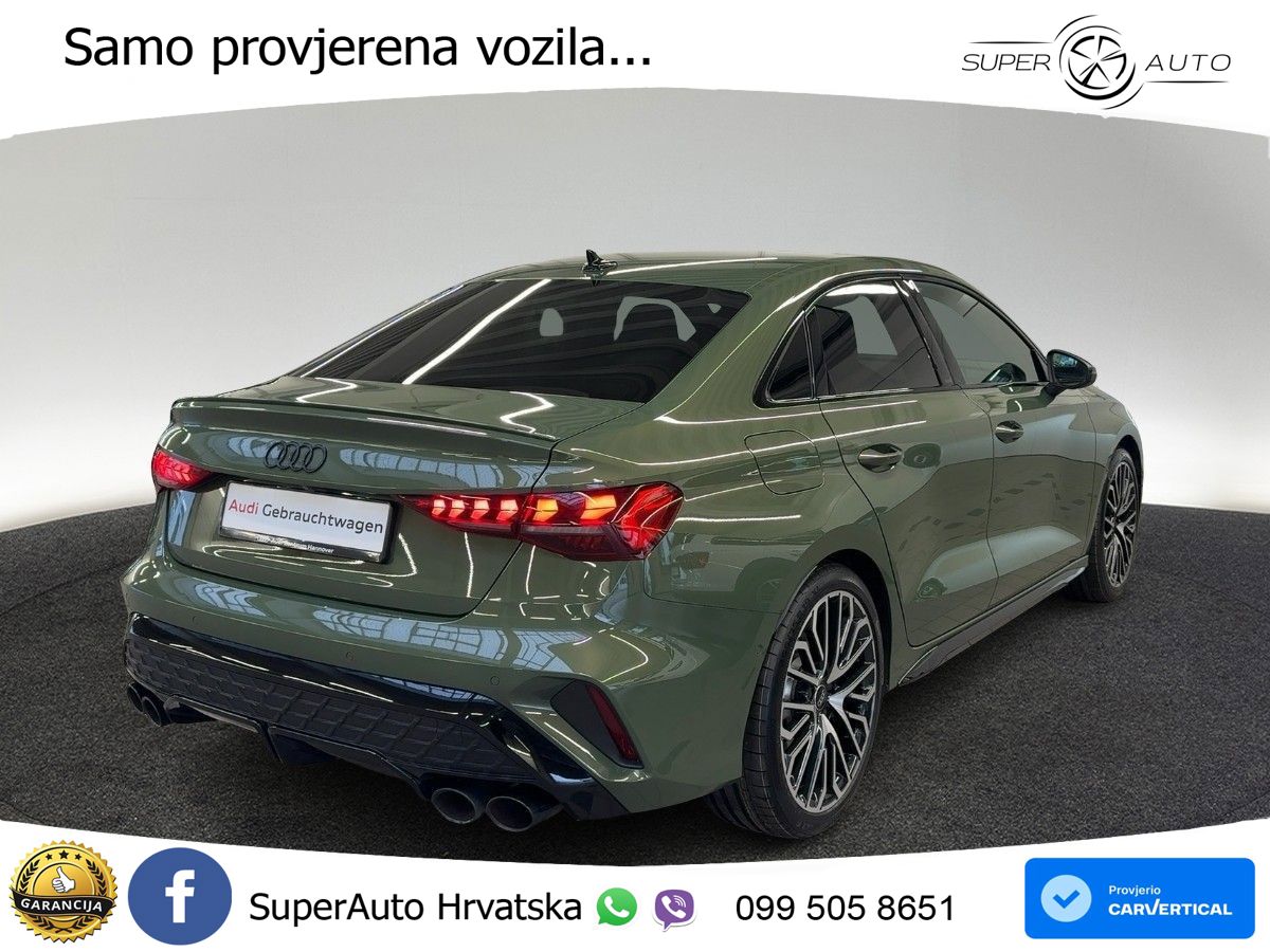 Audi S3 Limuzina 2.0 TFSI (333 KS) quattro S tronic MATRIX+GR SJED+KAM