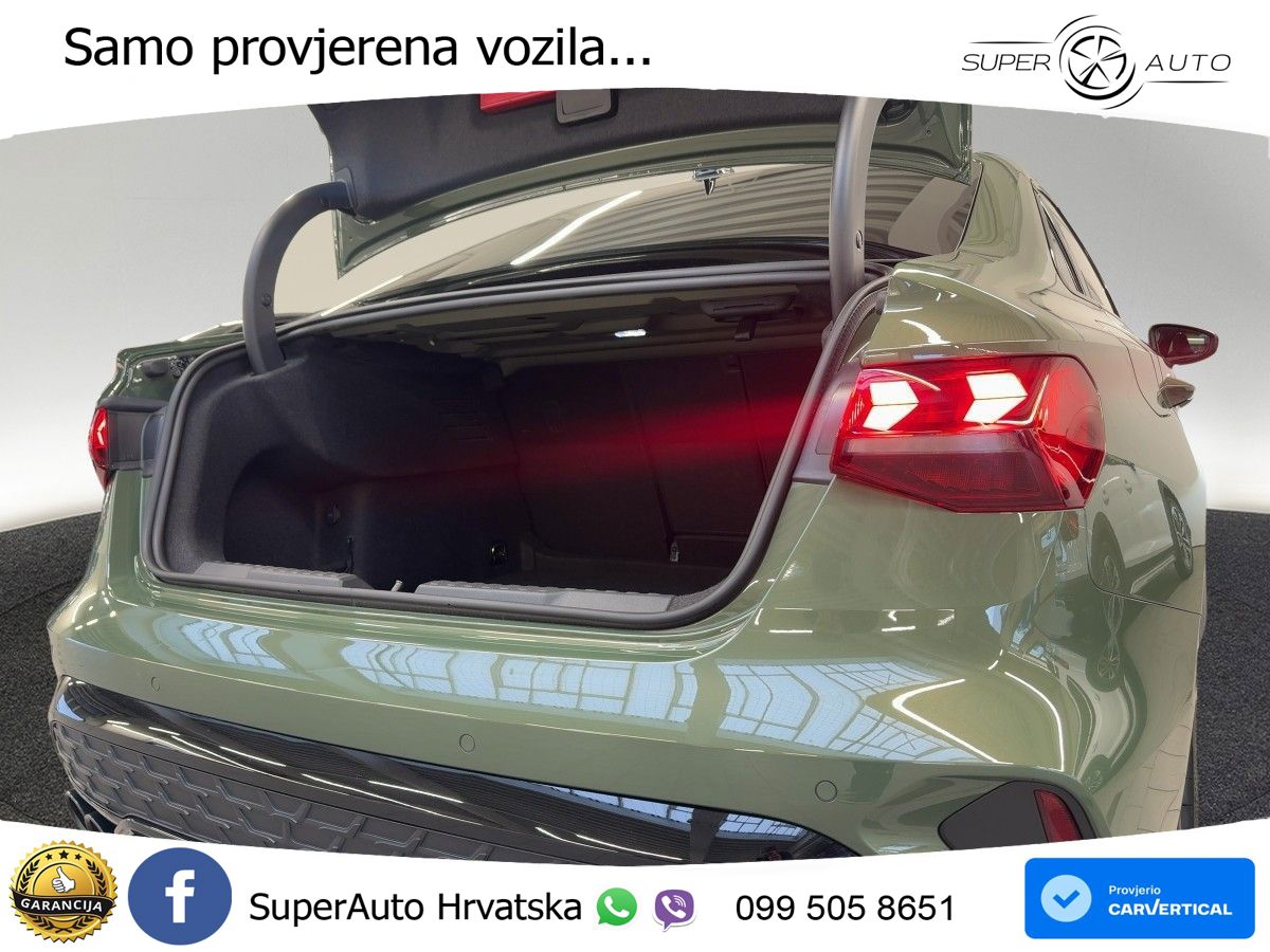 Audi S3 Limuzina 2.0 TFSI (333 KS) quattro S tronic MATRIX+GR SJED+KAM