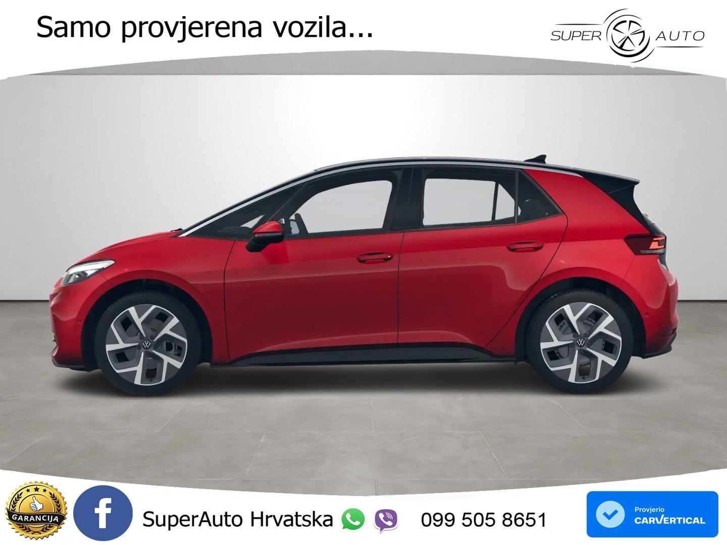 Volkswagen ID.3 Pro 62 kWh (204 KS) LED+GR SJED+ACC