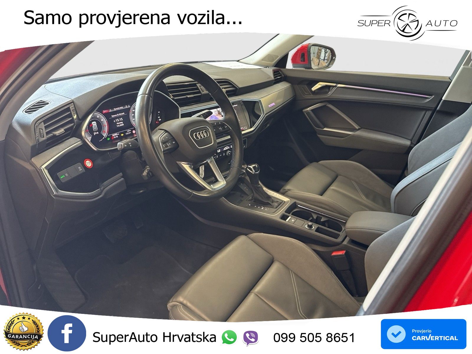 Audi Q3 35 TFSI (150 KS) S tronic advanced LED+GR SJED+ACC