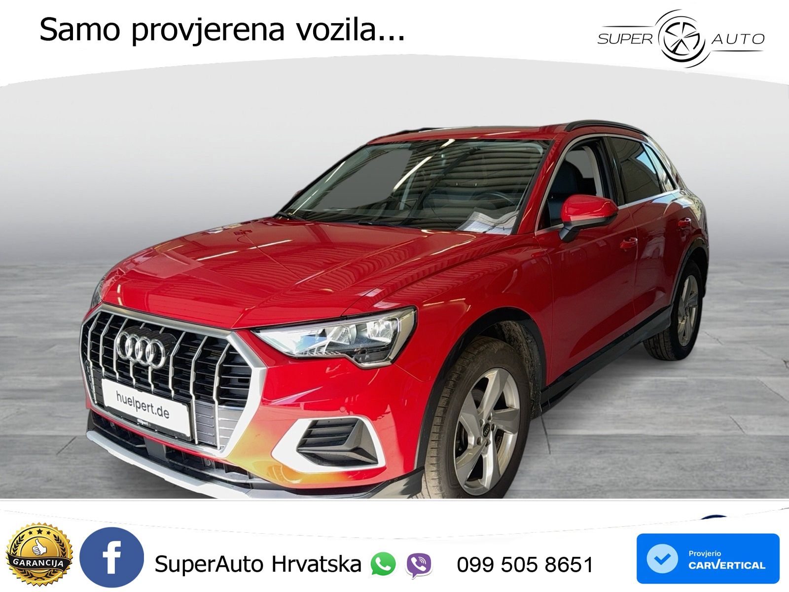 Audi Q3 35 TFSI (150 KS) S tronic advanced LED+GR SJED+ACC