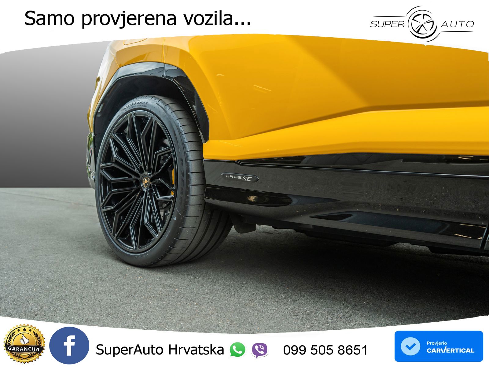 Lamborghini Urus SE 4.0 V8 (800 KS) 4WD Automatic ZRAČNI+ACC+GR SJED+360