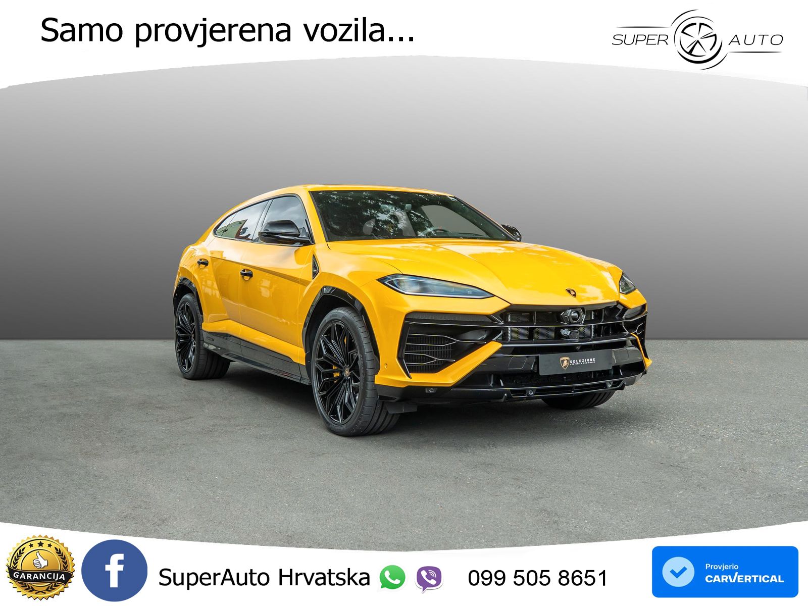 Lamborghini Urus SE 4.0 V8 (800 KS) 4WD Automatic ZRAČNI+ACC+GR SJED+360