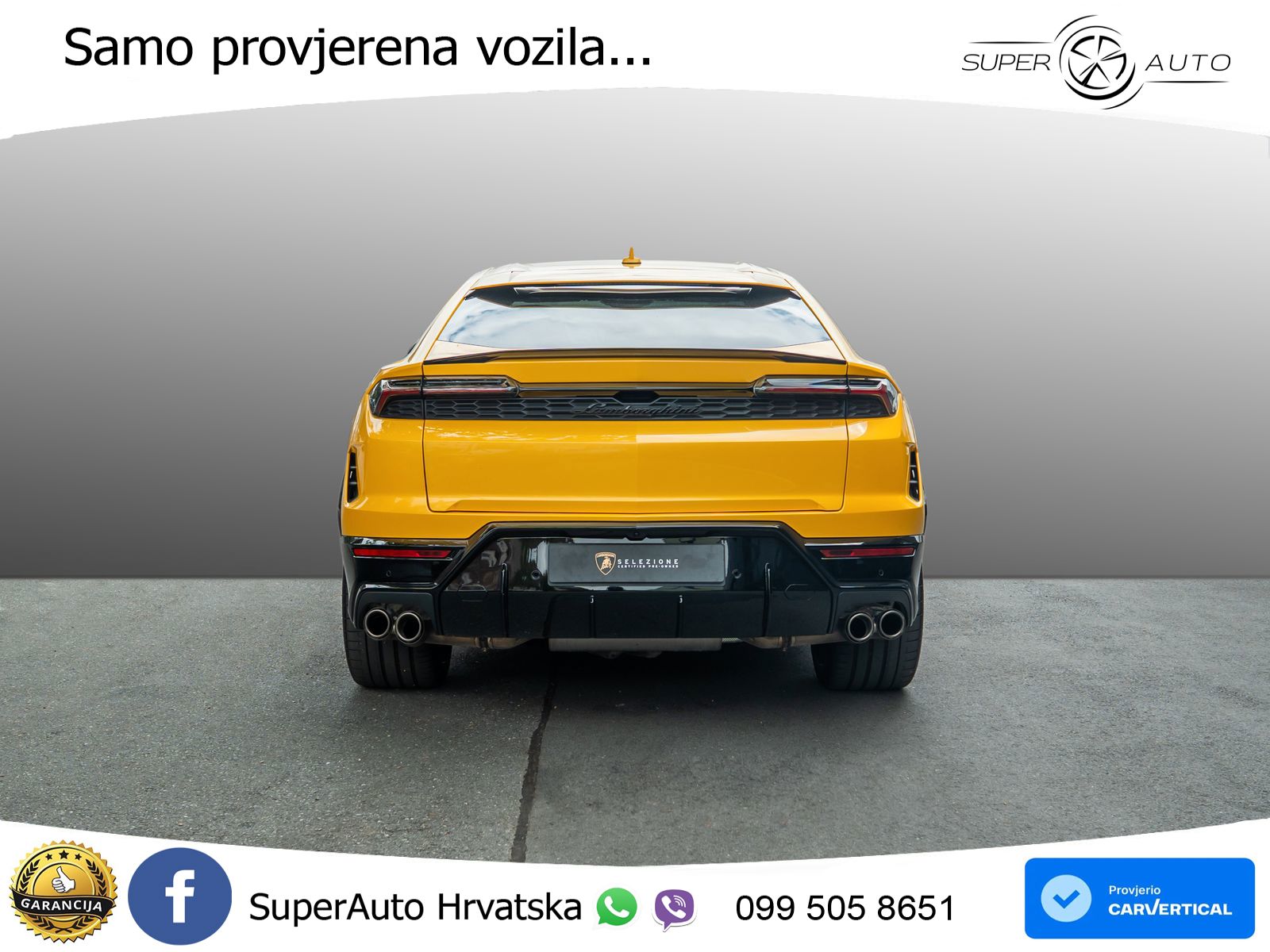 Lamborghini Urus SE 4.0 V8 (800 KS) 4WD Automatic ZRAČNI+ACC+GR SJED+360