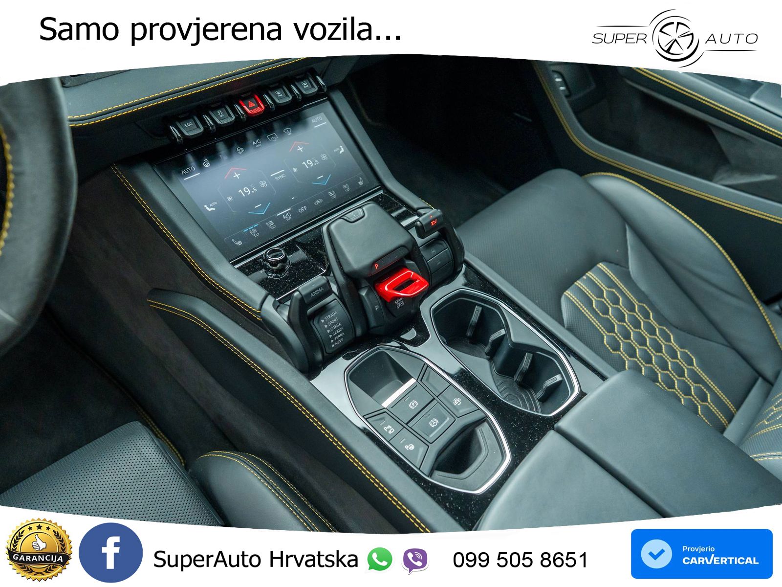 Lamborghini Urus SE 4.0 V8 (800 KS) 4WD Automatic ZRAČNI+ACC+GR SJED+360