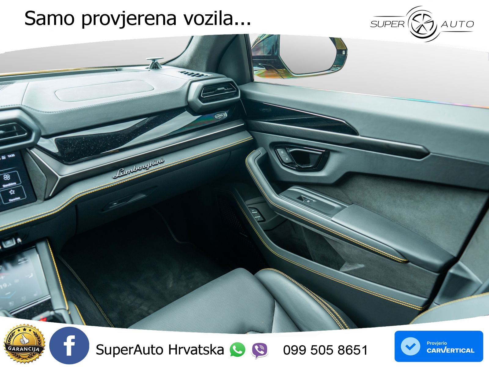 Lamborghini Urus SE 4.0 V8 (800 KS) 4WD Automatic ZRAČNI+ACC+GR SJED+360