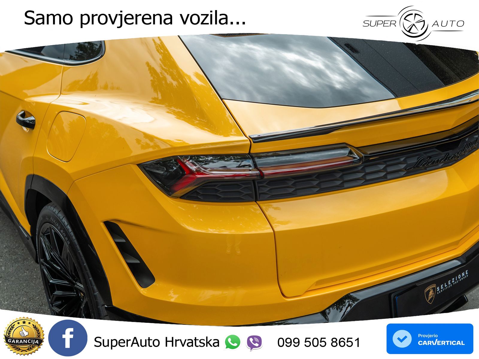 Lamborghini Urus SE 4.0 V8 (800 KS) 4WD Automatic ZRAČNI+ACC+GR SJED+360