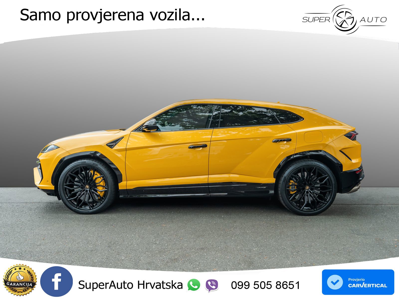Lamborghini Urus SE 4.0 V8 (800 KS) 4WD Automatic ZRAČNI+ACC+GR SJED+360