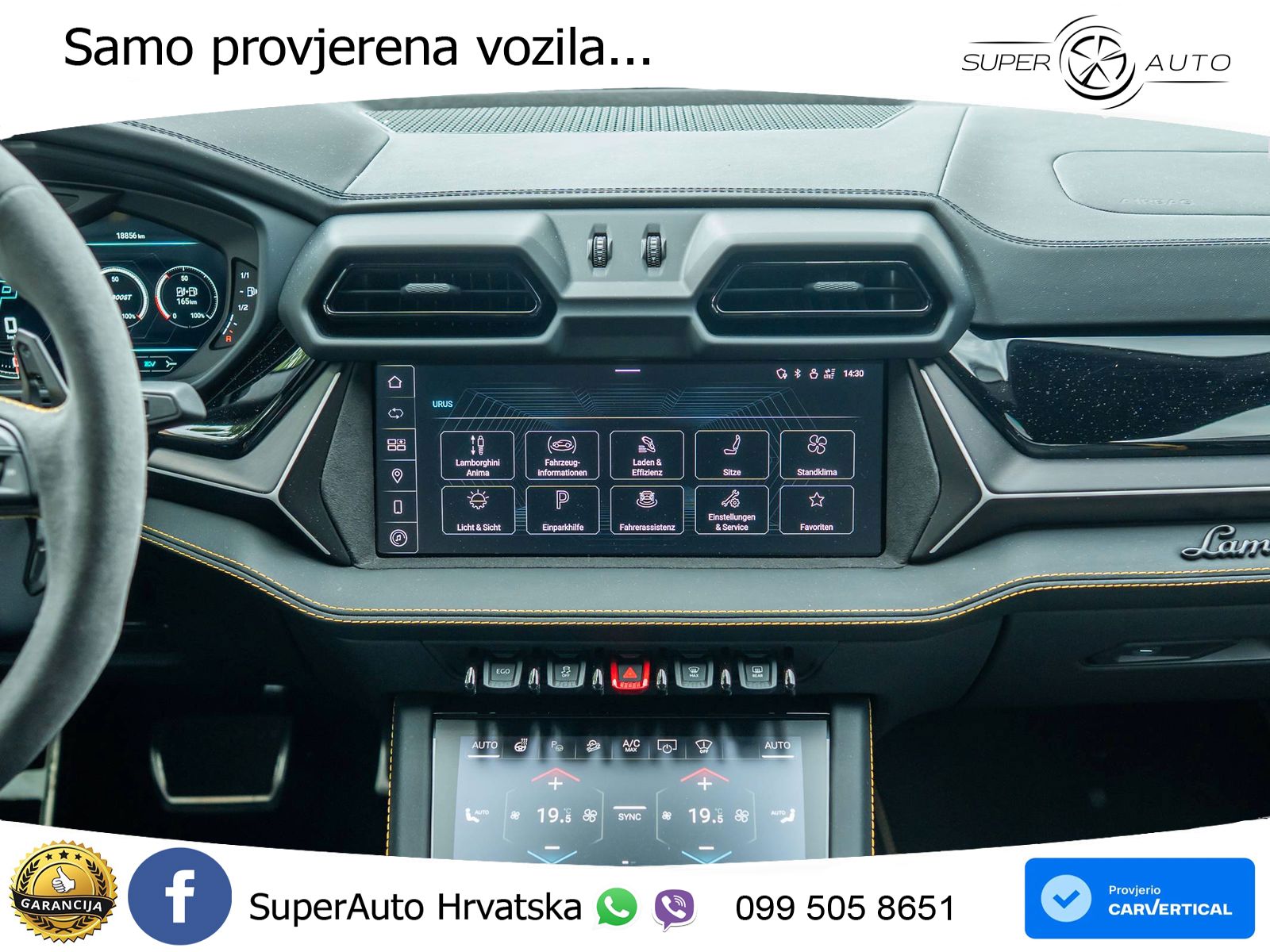 Lamborghini Urus SE 4.0 V8 (800 KS) 4WD Automatic ZRAČNI+ACC+GR SJED+360