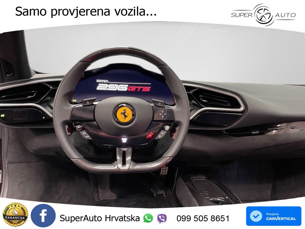 Ferrari 296 GTS 3.0 V6 (830 KS) F1 DCT