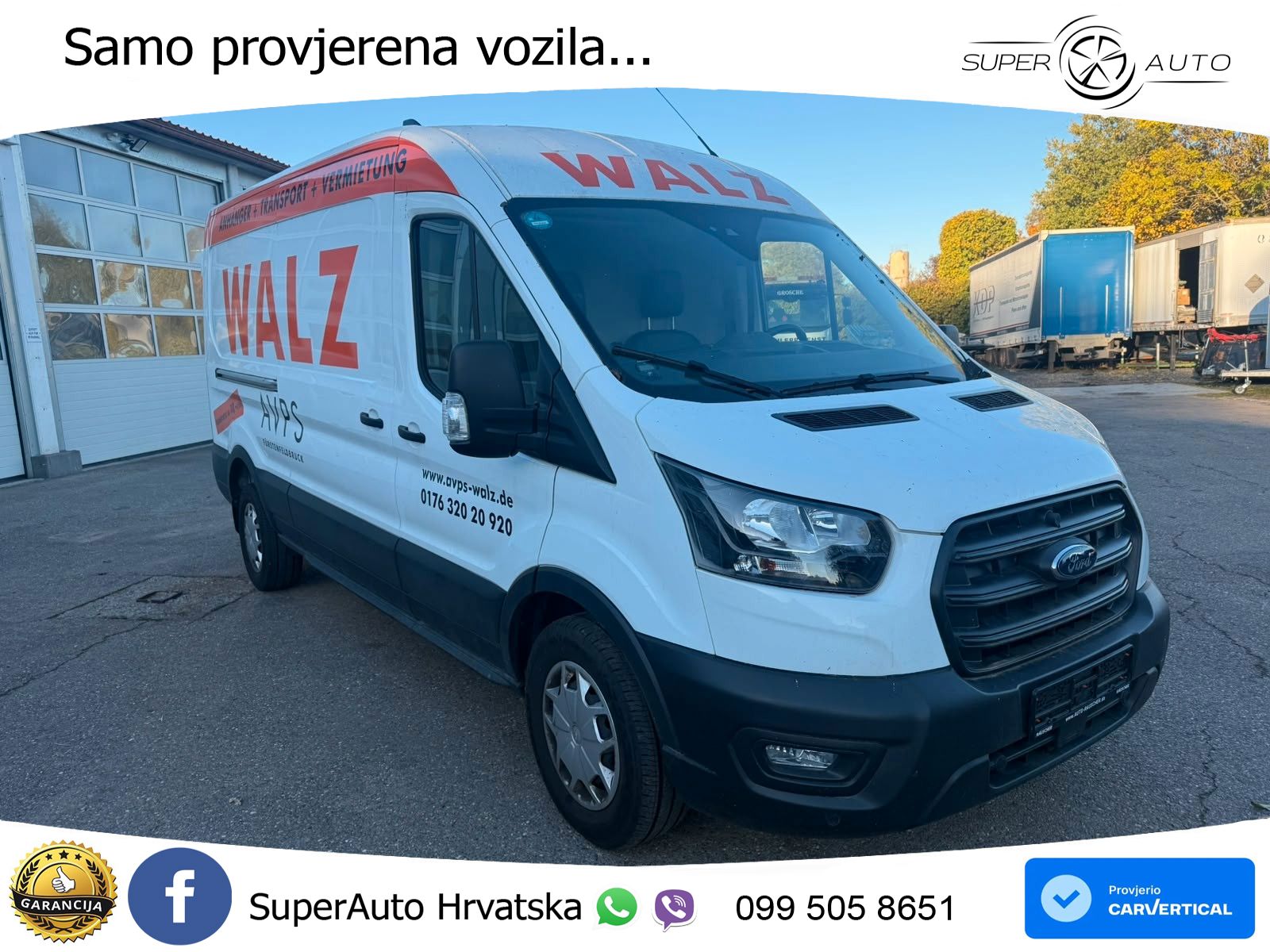 Ford Transit Kasten 350 L3 Trend Automatik Leder Temp 170 KS