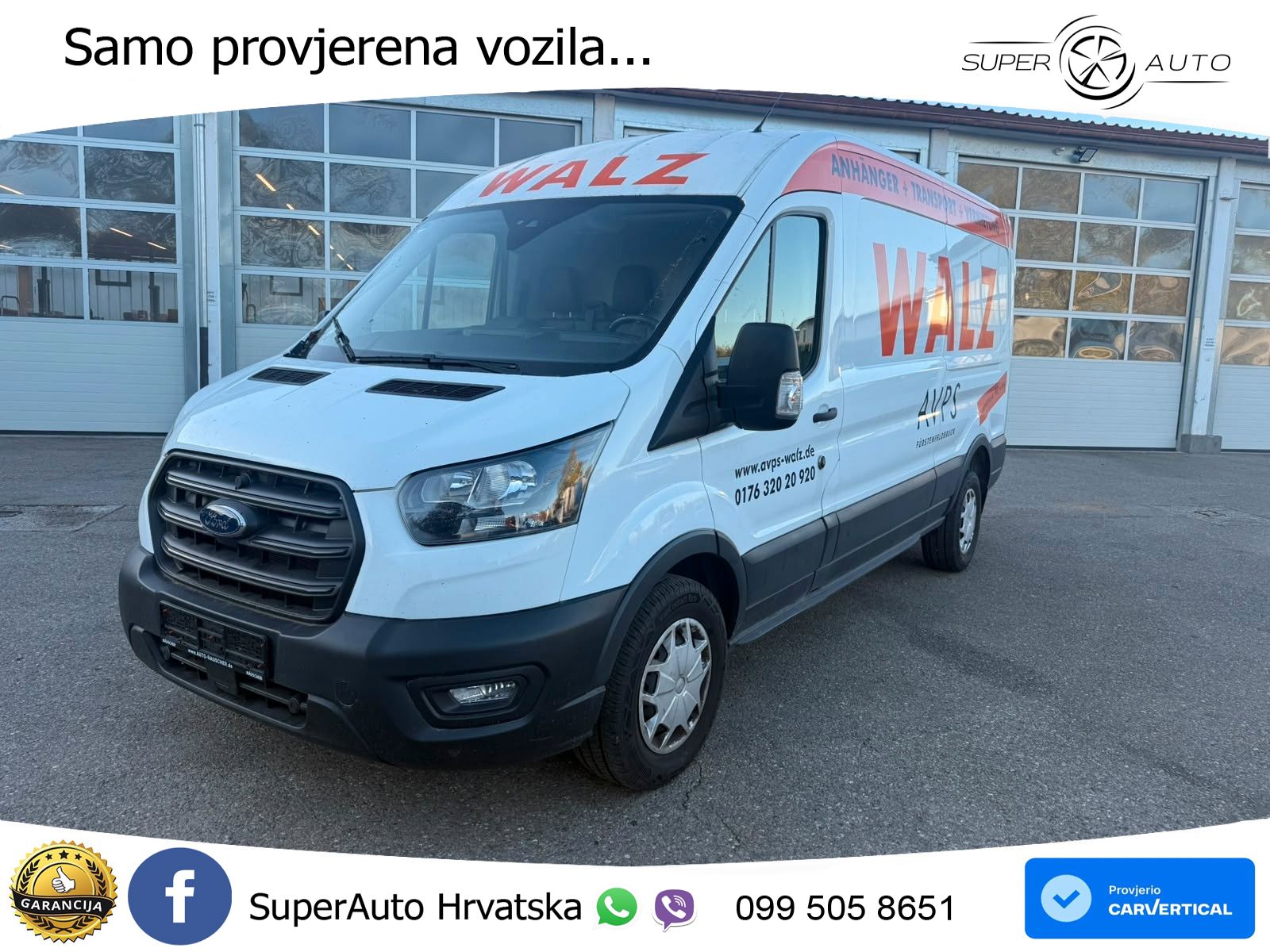 Ford Transit Kasten 350 L3 Trend Automatik Leder Temp 170 KS