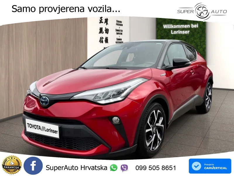 Toyota C-HR 1.8 (122 KS) Hybrid e-CVT LED+GR SJED+ACC