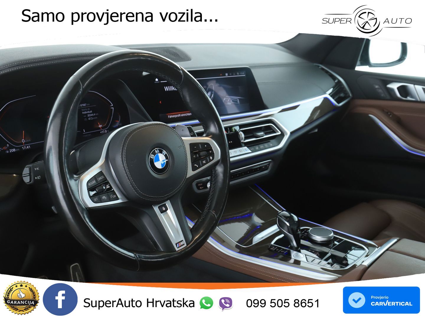 BMW X5 30d (286 KS) xDrive Steptronic M Sport ACC+HEAD+GR SJED+360+PANO