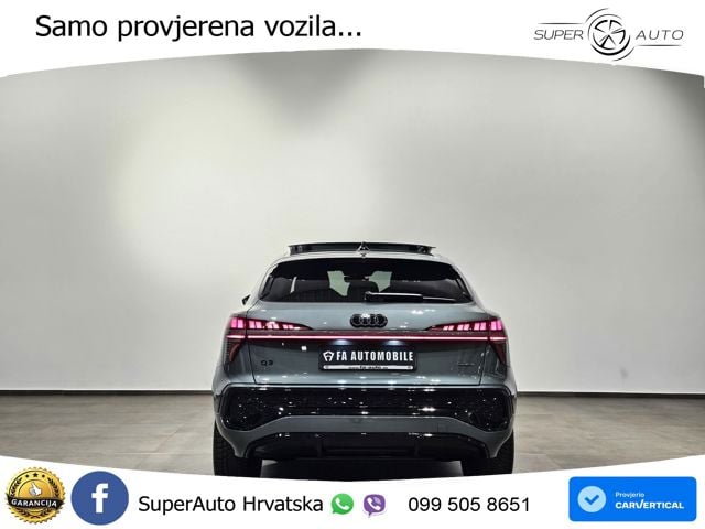 Audi Q3 Sportback 2.0 TFSI (265 KS) quattro S tronic S line LED+GR SJED+ACC