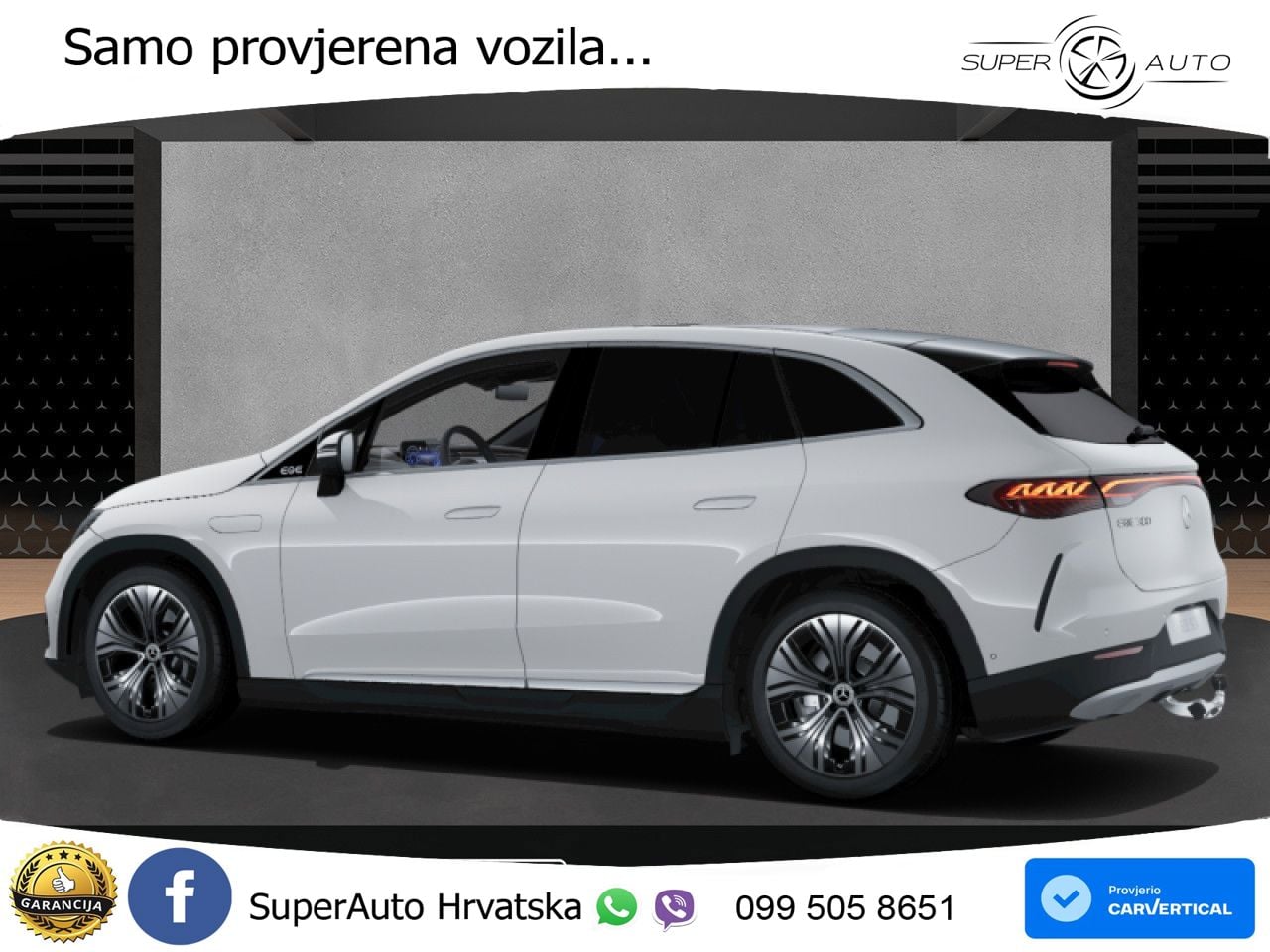 Mercedes EQE SUV 300 100 kWh (265 KS) ACC+GR SJED+360+PANO
