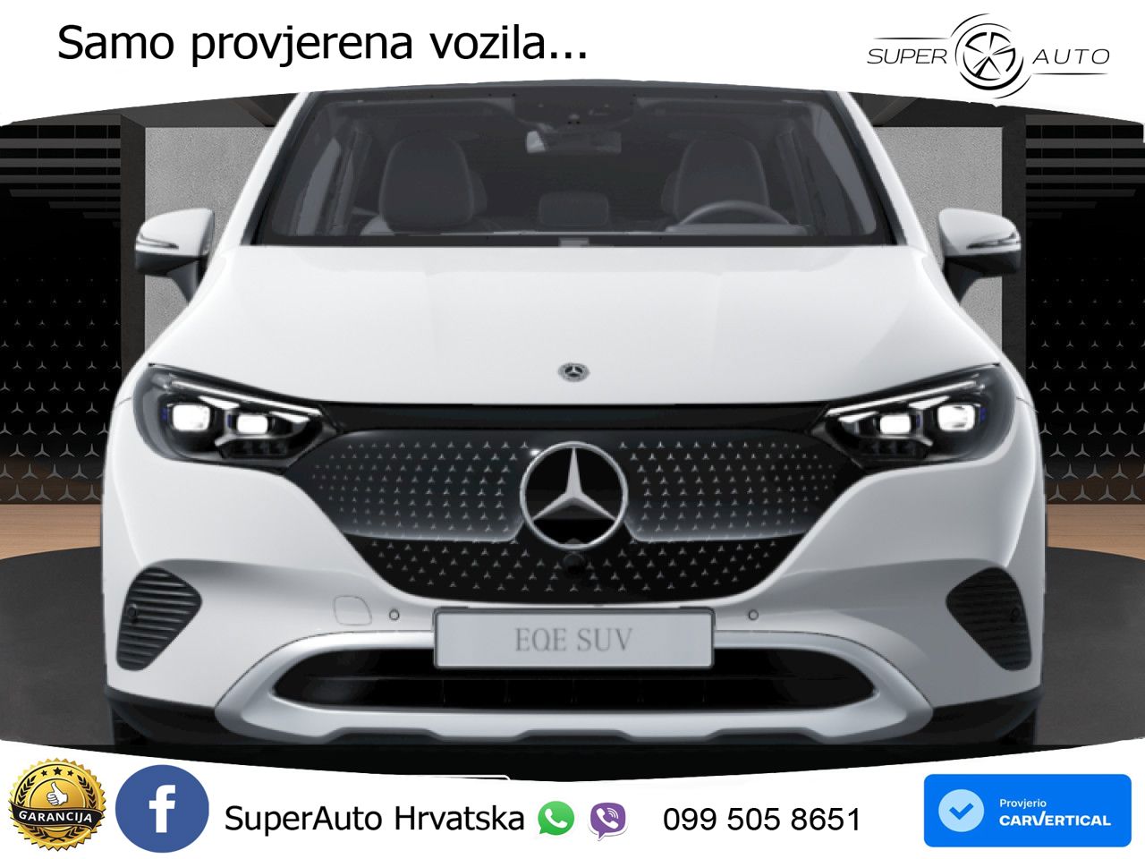 Mercedes EQE SUV 300 100 kWh (265 KS) ACC+GR SJED+360+PANO