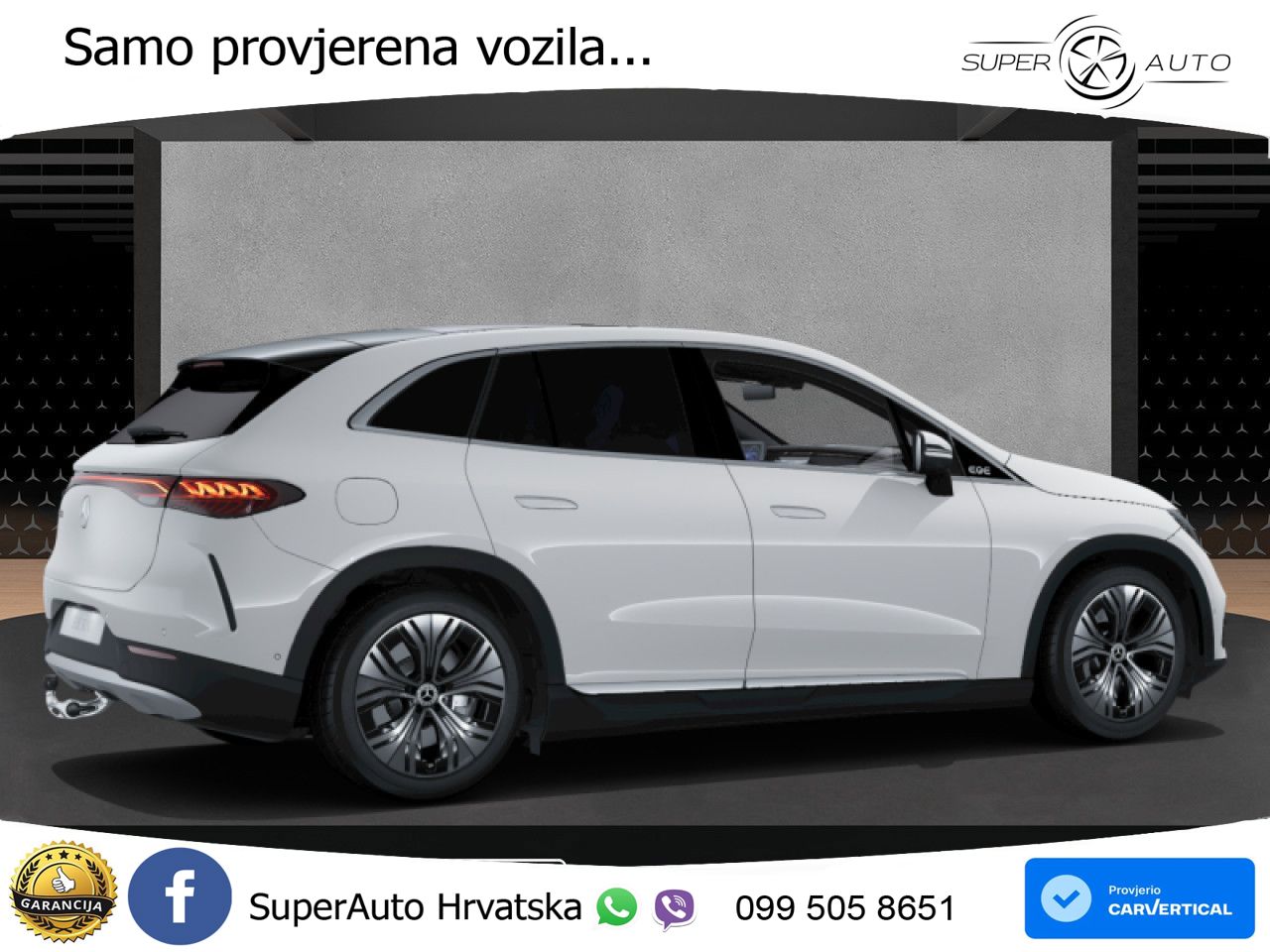 Mercedes EQE SUV 300 100 kWh (265 KS) ACC+GR SJED+360+PANO