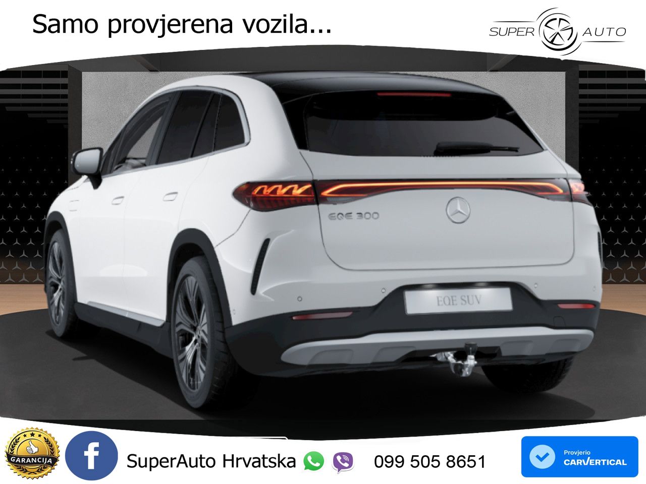 Mercedes EQE SUV 300 100 kWh (265 KS) ACC+GR SJED+360+PANO