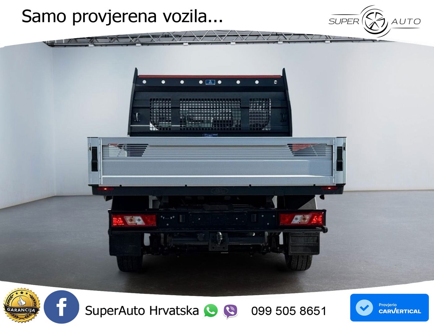 Ford Transit Pritsche DoKa Trend 350 L3 AHK*SHZ*CAM*P 165 KS