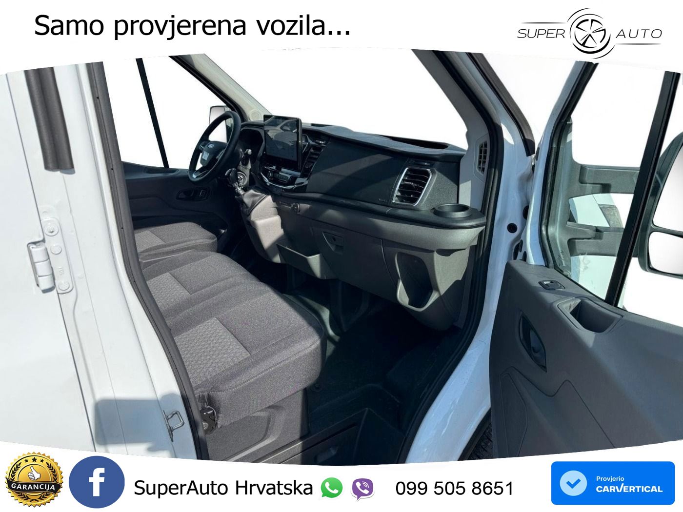 Ford Transit Pritsche DoKa Trend 350 L3 AHK*SHZ*CAM*P 165 KS