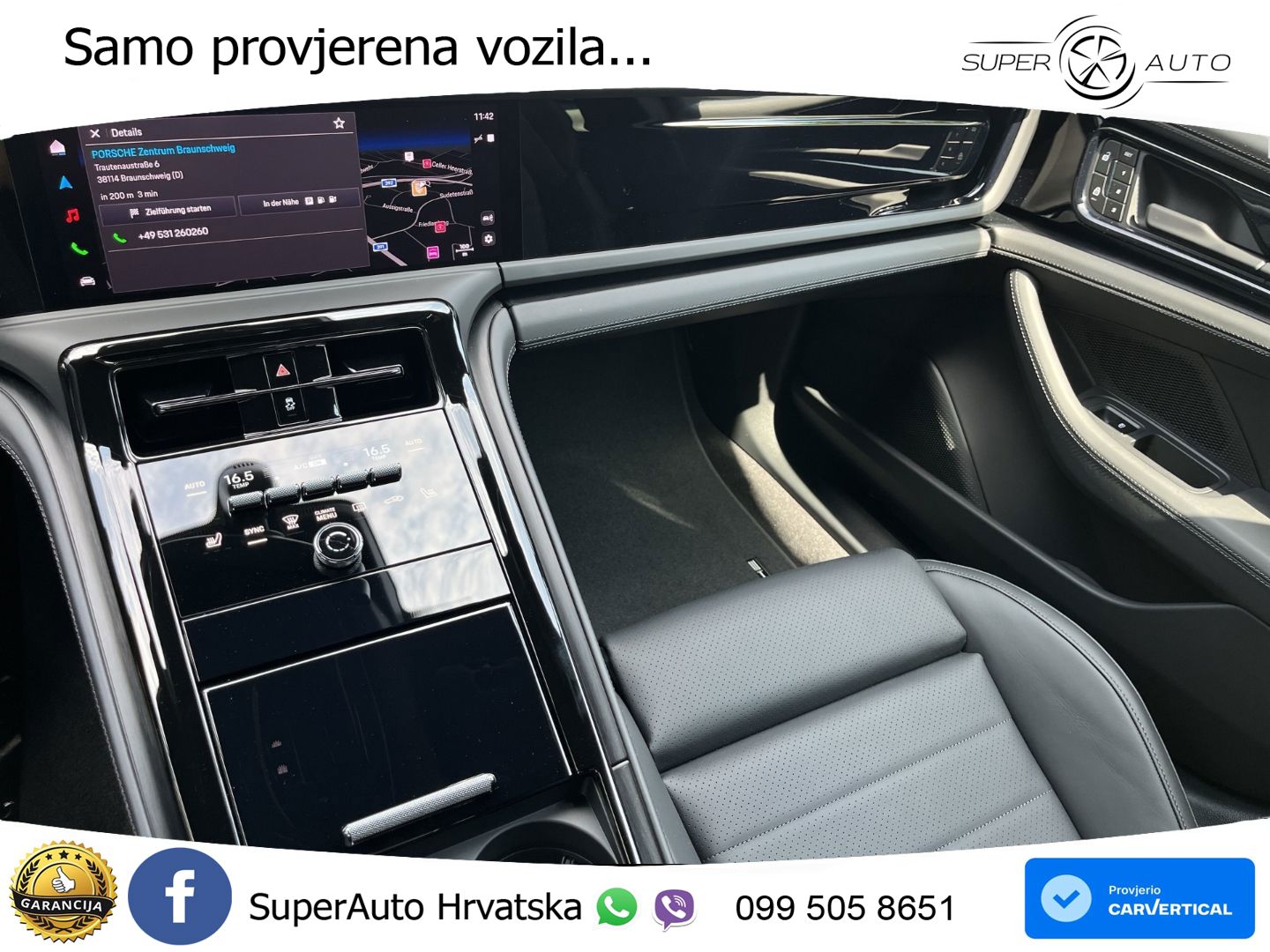 Porsche Panamera 4 2.9 V6 (470 KS) E-Hybrid PDK ZRAČNI+ACC+GR SJED+KAM