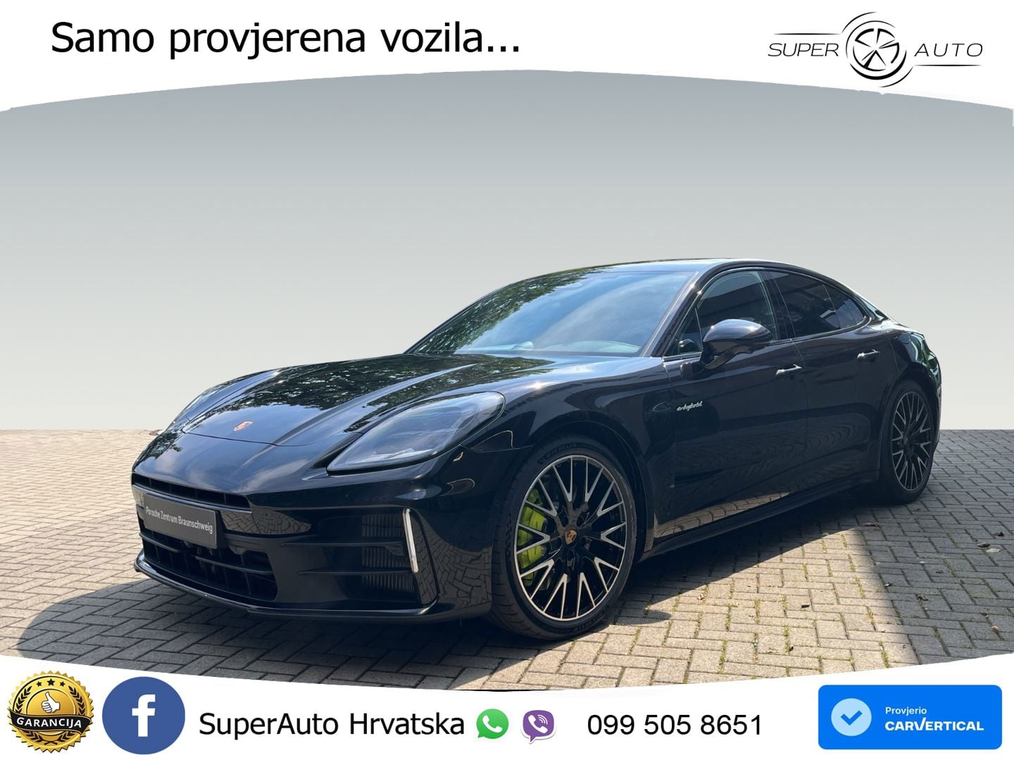 Porsche Panamera 4 2.9 V6 (470 KS) E-Hybrid PDK ZRAČNI+ACC+GR SJED+KAM