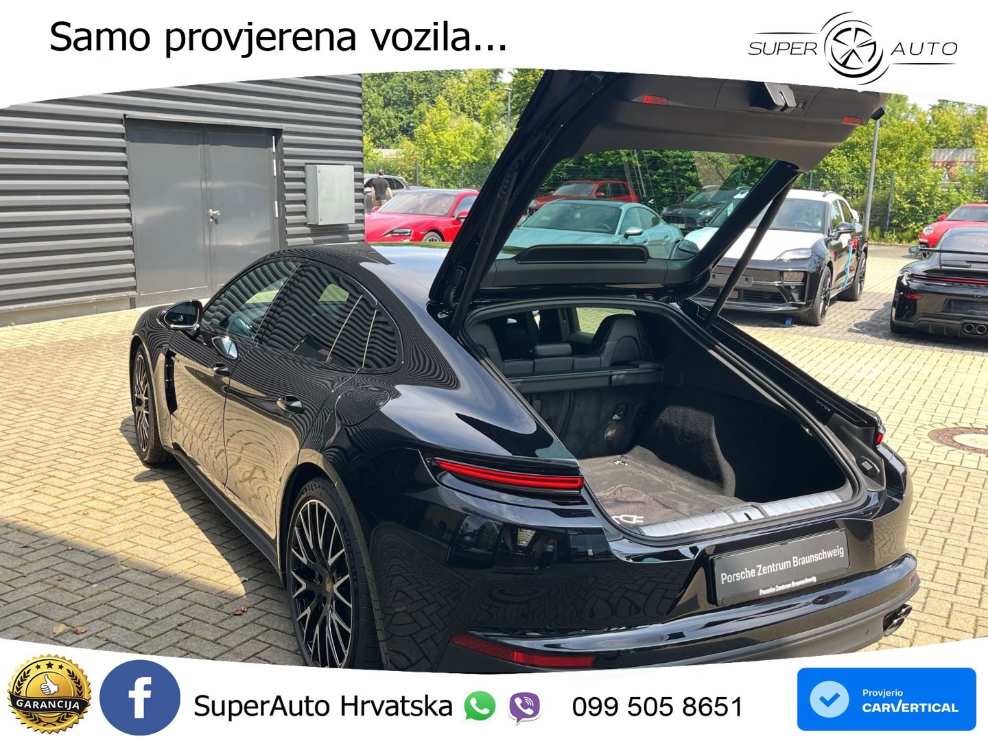 Porsche Panamera 4 2.9 V6 (470 KS) E-Hybrid PDK ZRAČNI+ACC+GR SJED+KAM