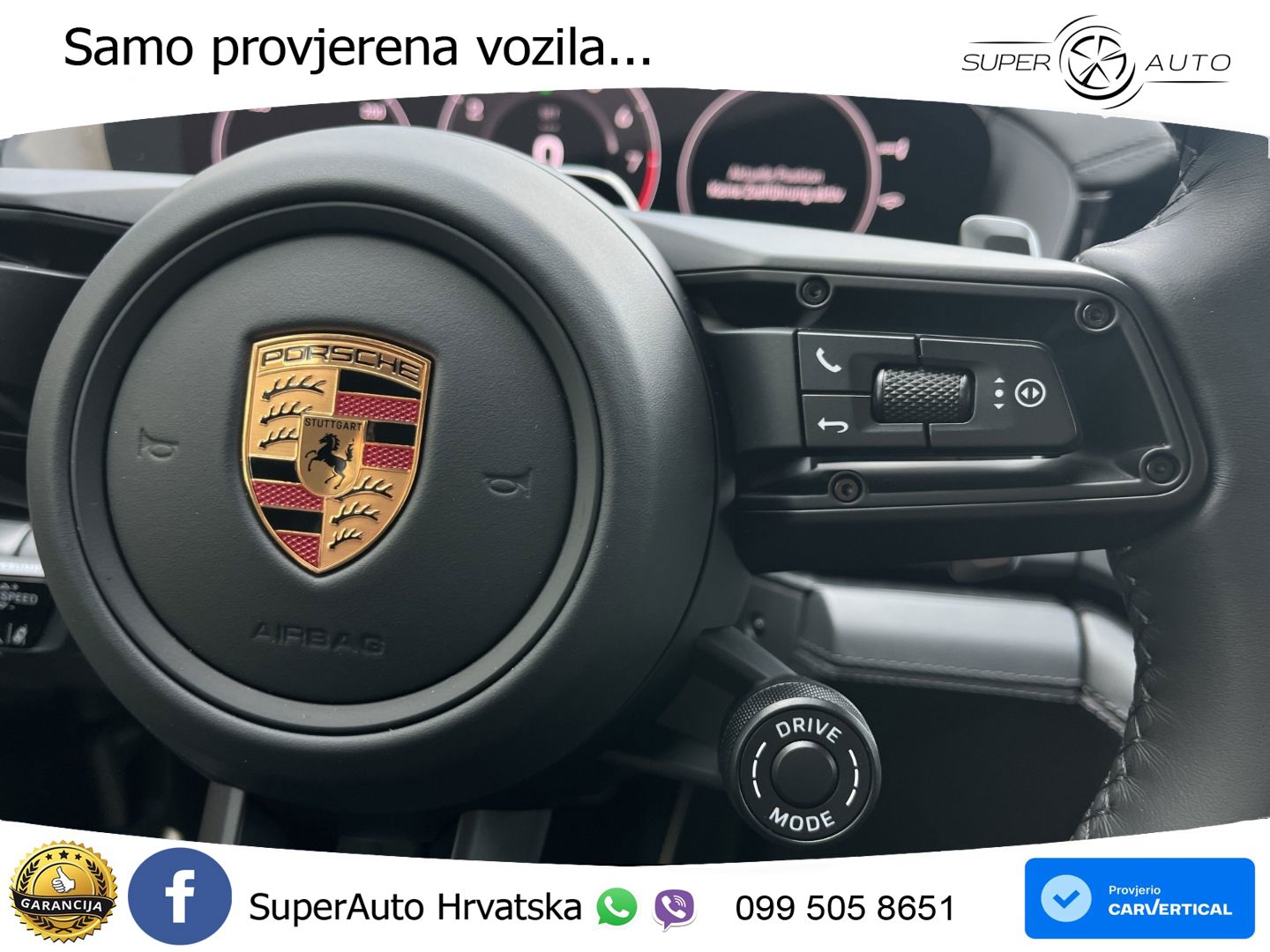 Porsche Panamera 4 2.9 V6 (470 KS) E-Hybrid PDK ZRAČNI+ACC+GR SJED+KAM