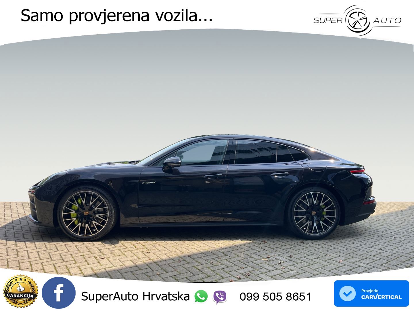 Porsche Panamera 4 2.9 V6 (470 KS) E-Hybrid PDK ZRAČNI+ACC+GR SJED+KAM
