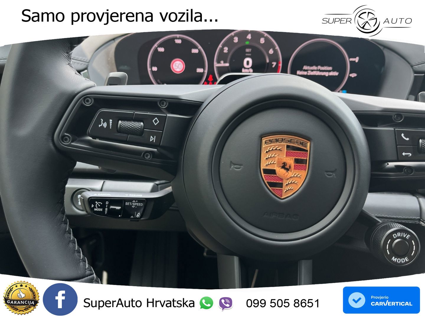 Porsche Panamera 4 2.9 V6 (470 KS) E-Hybrid PDK ZRAČNI+ACC+GR SJED+KAM