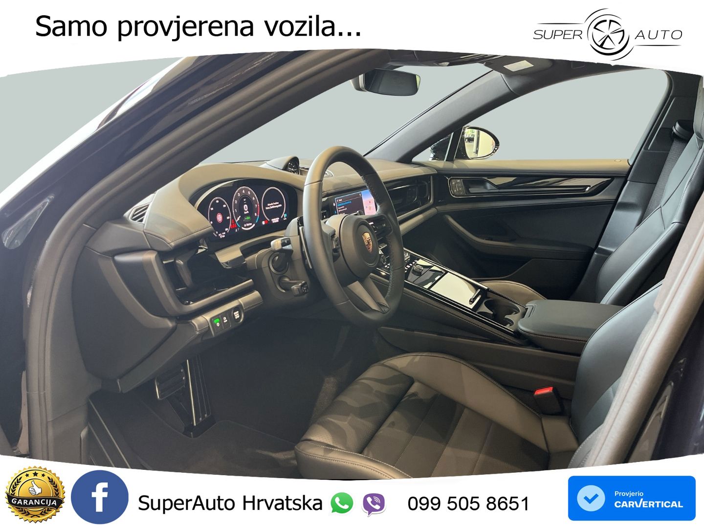 Porsche Panamera 4 2.9 V6 (470 KS) E-Hybrid PDK ZRAČNI+ACC+GR SJED+KAM