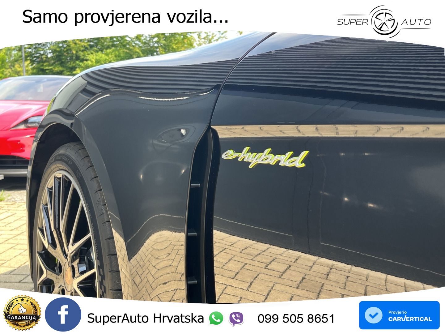 Porsche Panamera 4 2.9 V6 (470 KS) E-Hybrid PDK ZRAČNI+ACC+GR SJED+KAM