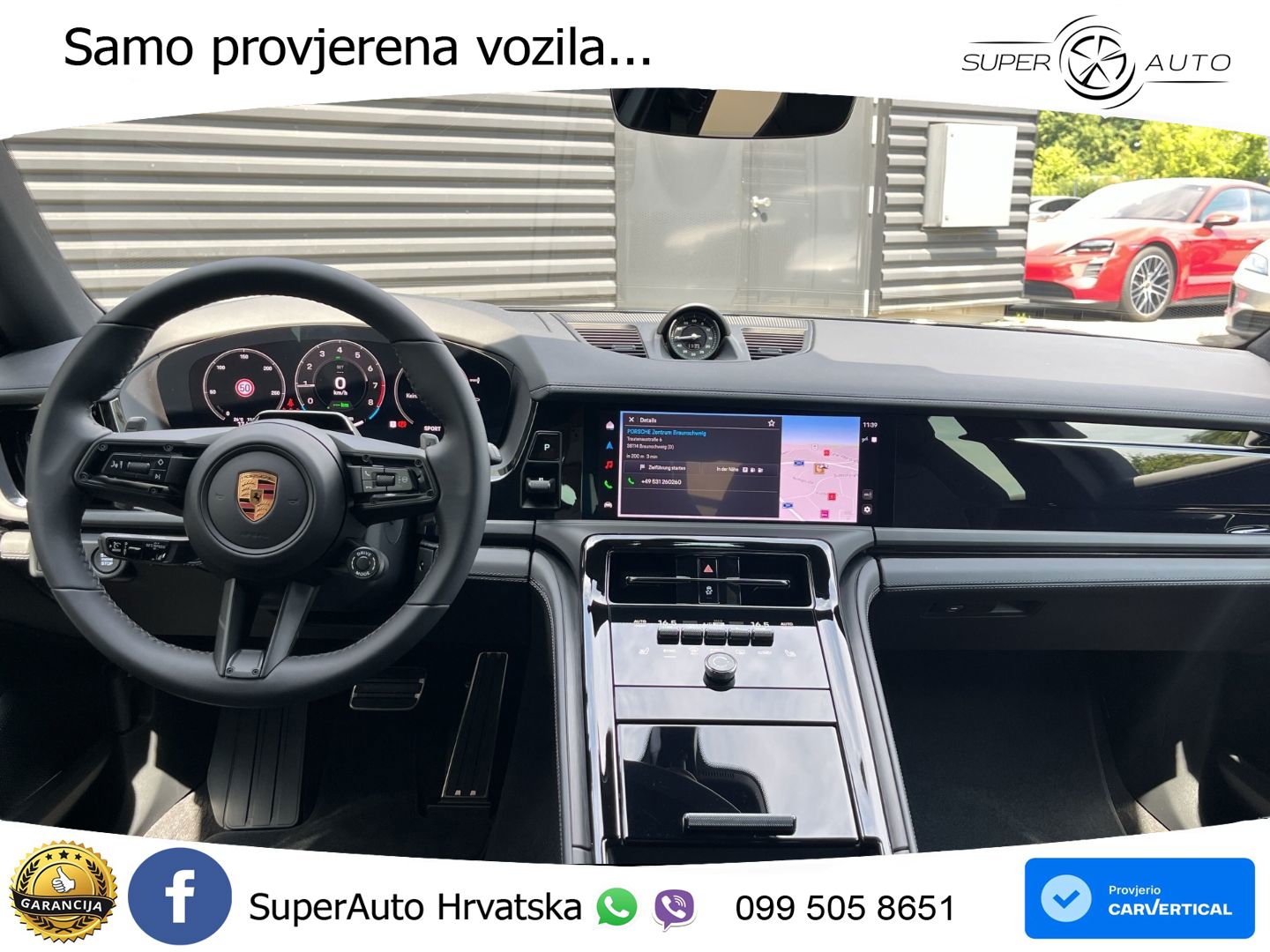 Porsche Panamera 4 2.9 V6 (470 KS) E-Hybrid PDK ZRAČNI+ACC+GR SJED+KAM