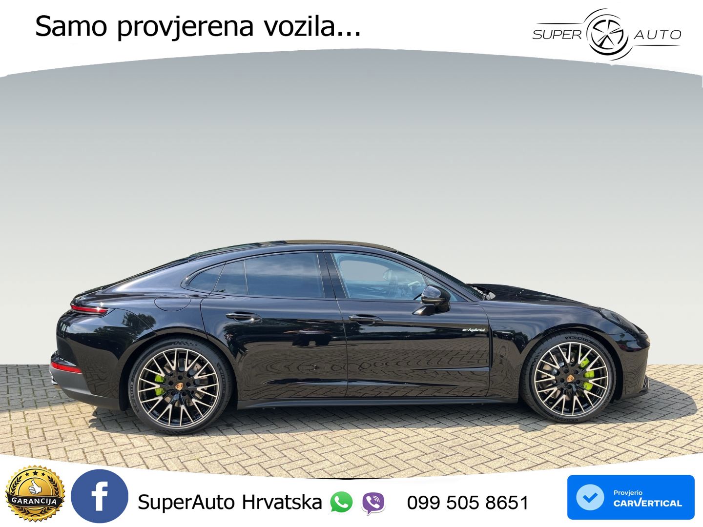 Porsche Panamera 4 2.9 V6 (470 KS) E-Hybrid PDK ZRAČNI+ACC+GR SJED+KAM