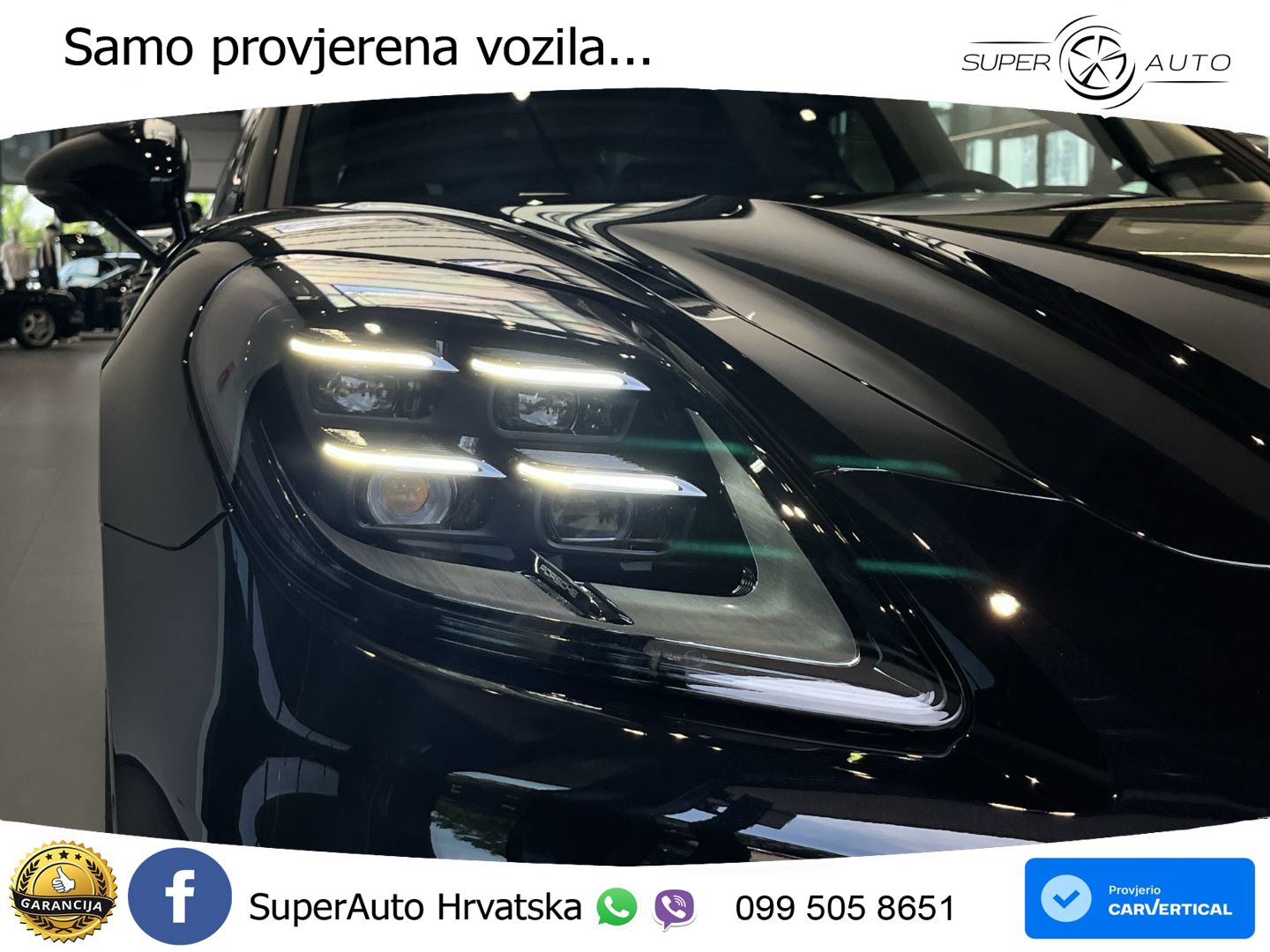 Porsche Panamera 4 2.9 V6 (470 KS) E-Hybrid PDK ZRAČNI+ACC+GR SJED+KAM