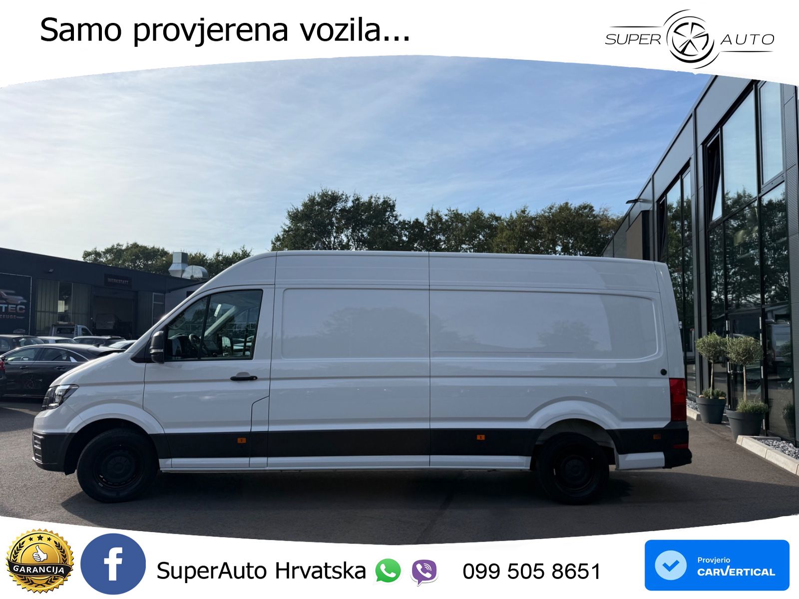 Volkswagen Crafter Kasten 35 lang Hoch*CAM*PDC*FSP*AHK 3,5T 140 KS