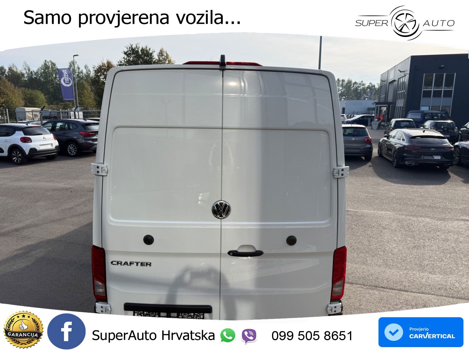 Volkswagen Crafter Kasten 35 lang Hoch*CAM*PDC*FSP*AHK 3,5T 140 KS