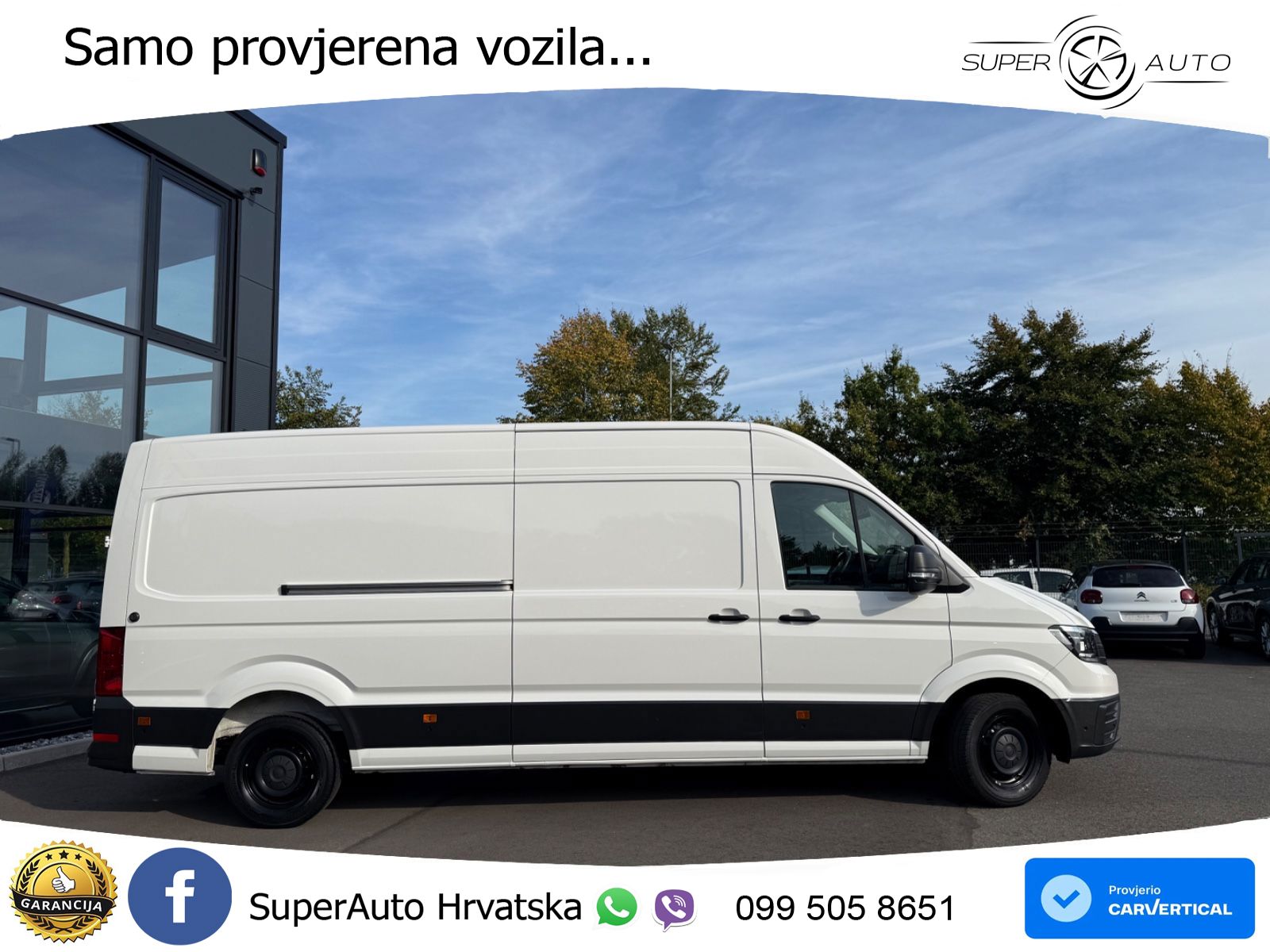 Volkswagen Crafter Kasten 35 lang Hoch*CAM*PDC*FSP*AHK 3,5T 140 KS