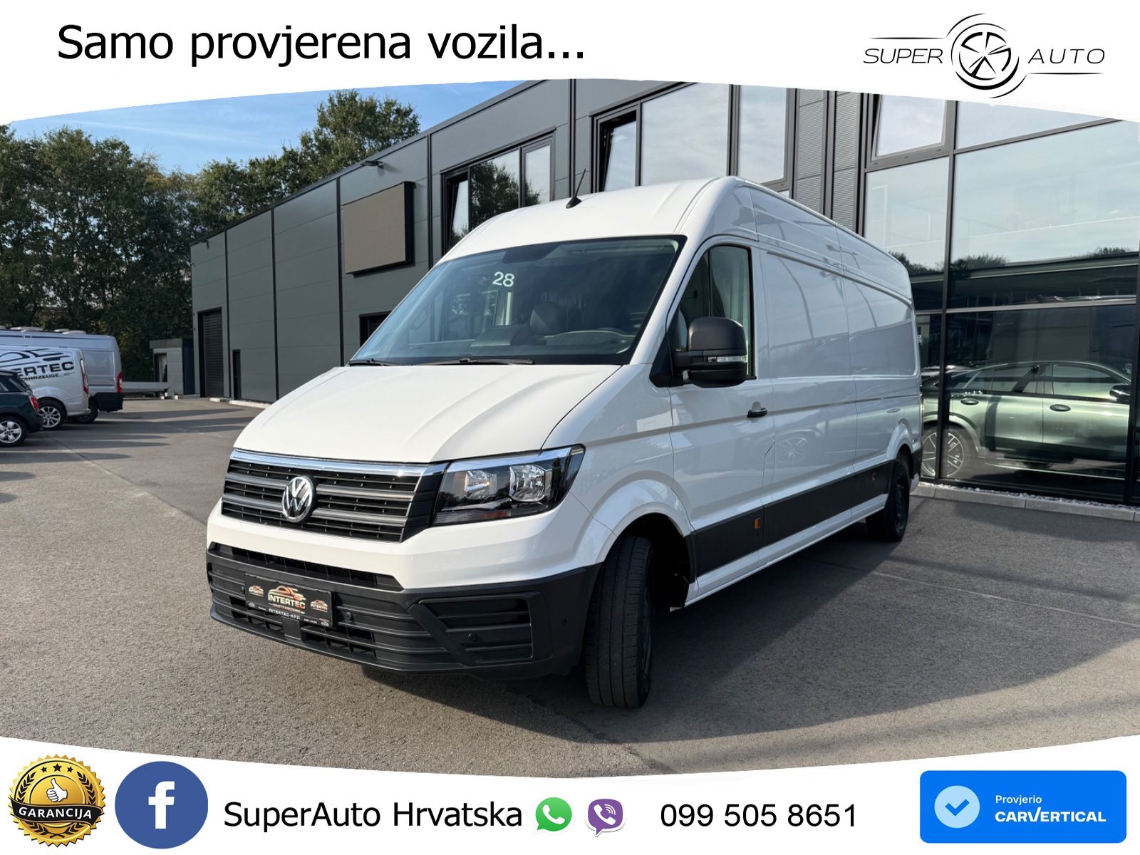 Volkswagen Crafter Kasten 35 lang Hoch*CAM*PDC*FSP*AHK 3,5T 140 KS