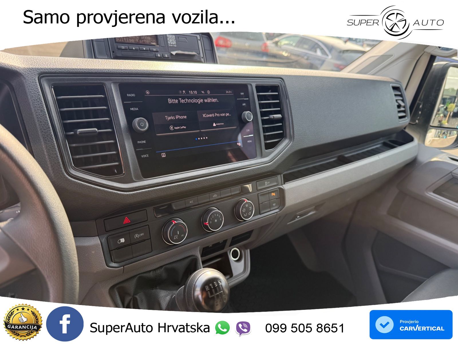 Volkswagen Crafter Kasten 35 lang Hoch*CAM*PDC*FSP*AHK 3,5T 140 KS