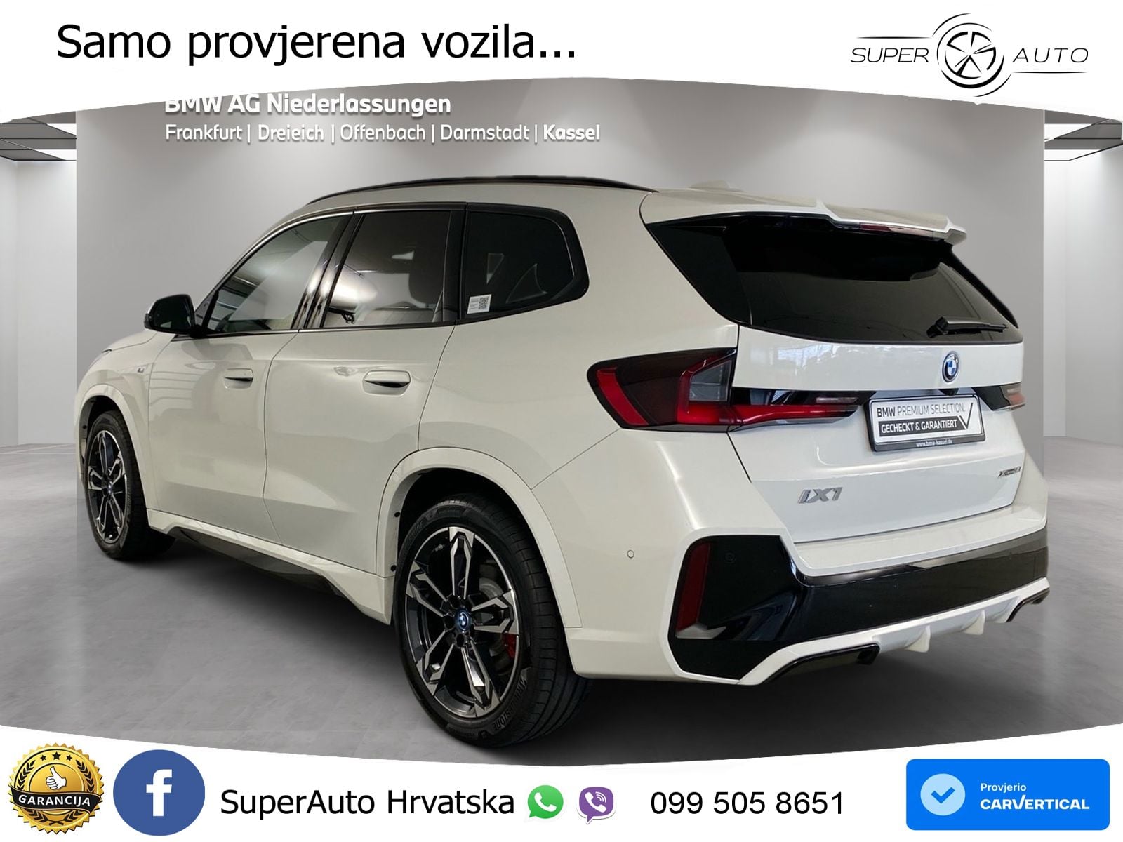 BMW iX1 68 kWh (313 KS) xDrive30 M Sport LED+GR SJED+ACC