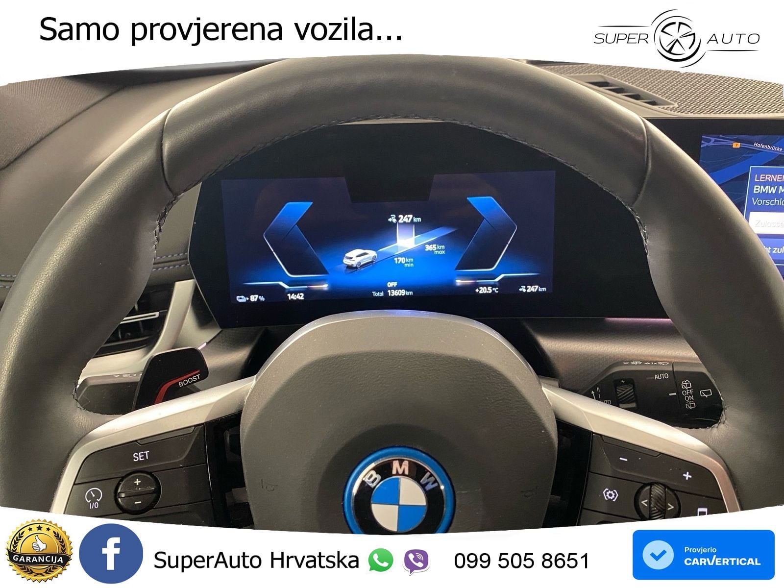 BMW iX1 68 kWh (313 KS) xDrive30 M Sport LED+GR SJED+ACC