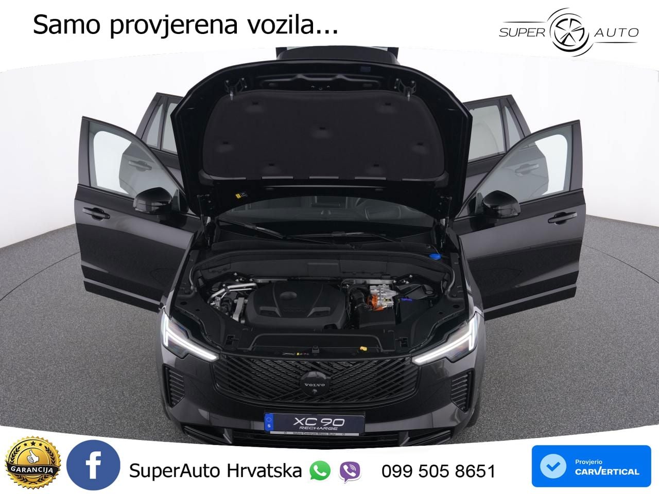 Volvo XC90 2.0 T8 AWD Automatic ZRAČNI+ACC+4xGR SJED+KAM